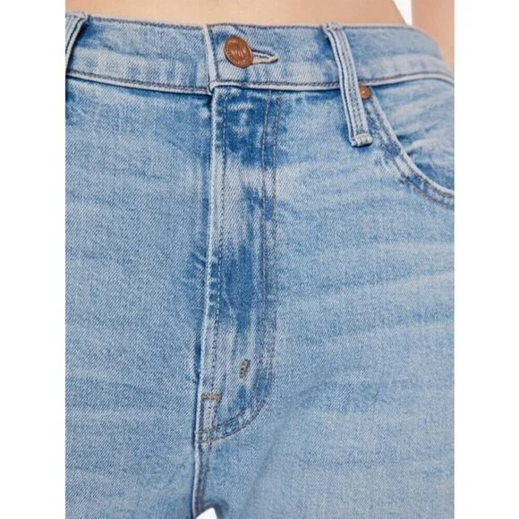 💕MOTHER💕 Ditcher Zip Flood Jeans ~ Love On The Beat 26 NWT